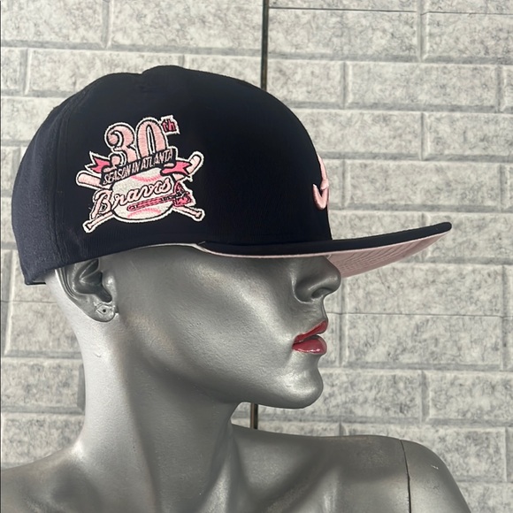 Atlanta Braves Hat A Retro Y2K - Picture 1 of 10